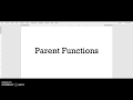 Understanding Functions and Their Graphs