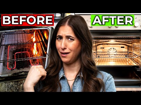 How to Clean Oven Racks! (Clean My Space)