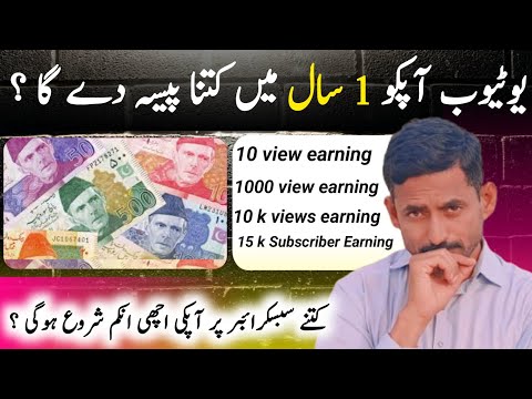 KYA SACH MIEN YOUTUBE SE PAISE MILTEY HAIN?| Kitne View par Kitna paisa ?