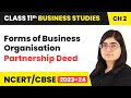 Partnership Deeds and Responsibilities