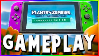 Video: Plants vs Zombies: Battle For Neighborville Nintendo Switch gameplay