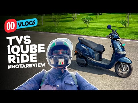 A Day Out With TVS iQube | Let’s Talk Variants, Prices, Battery Range and Charging | OD Vlogs