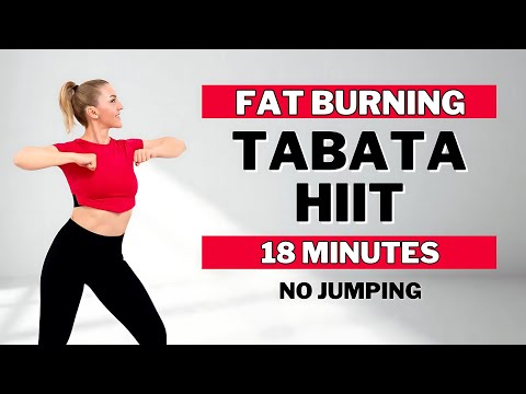 🔥18 Min TABATA HIIT🔥FAT BURNING CARDIO & TONING🔥ALL STANDING🔥NO JUMPING🔥NO REPEAT🔥