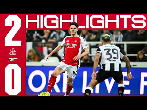 Arsenal exit the Carabao Cup | HIGHLIGHTS | Newcastle United vs Arsenal (2-0) | Carabao Cup