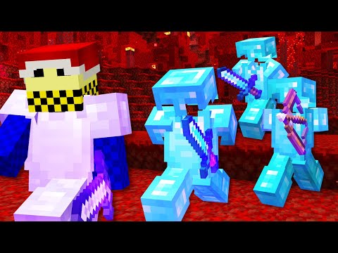 Minecraft Hunger Games, But Everyone Is Invisible!