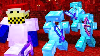 Minecraft Hunger Games, But Everyone Is Invisible!