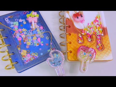 Let’s make Cute Charms and Shaker Notebooks!