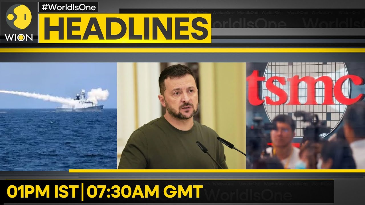 China Test-fired Two Missiles: Taiwan | Zelensky To Attend NATO Minister’s Meet | WION Headlines