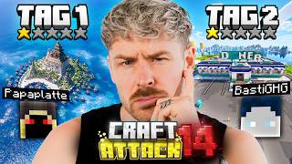 DAS haben 100 YOUTUBER in ZWEI TAGEN gebaut 🤯 Craft Attack 14 Server Tour!