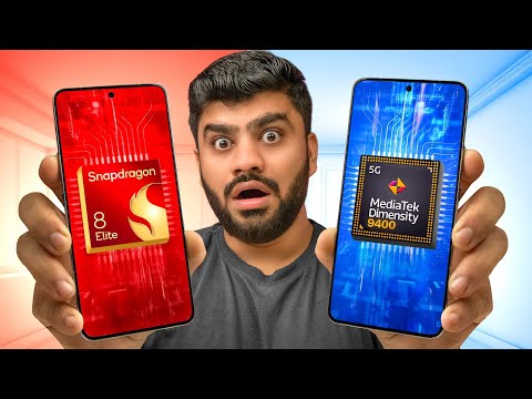 Snapdragon 8 Elite vs Dimensity 9400- Best Android Flagship Processor in 2025 ??