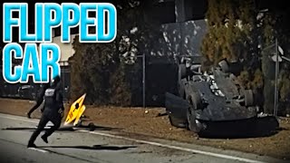 PIT Maneuver Sends Suspect Flying