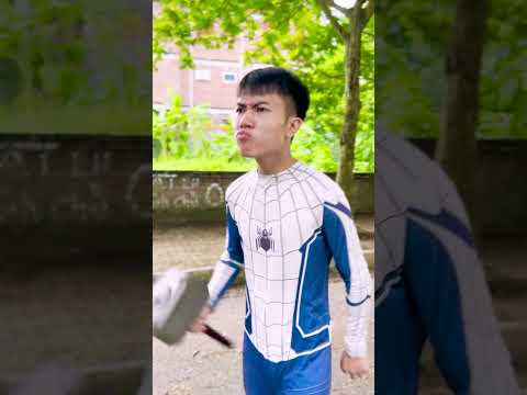 Spider-Man Punch | Spiderman Transformed Into Super Spiderman |Spiderman vs Venom #shorst #spiderman