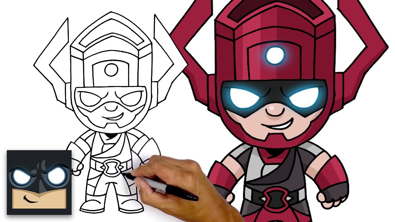 How To Draw Galactus - Fortnite