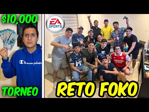 JUGAMOS un TORNEO con el EQUIPO RETO FOKO por $10 MIL PESOS...