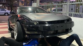 Prep kereta drift Silvia S14