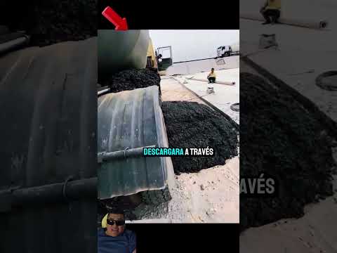 DESCARGANDO HORMIGON #shorts #viral #construction