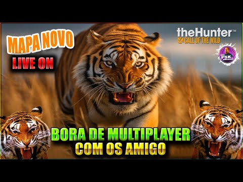 🔴LIVE ON 👉theHunter: Call of the Wild™ 📢multiplayer ✔MAPA NOVO DLC SUNDARPATAN📢✔#live