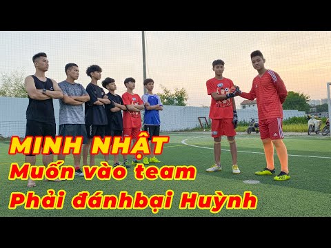 Thử Thách Bóng Đá Thủ Môn Minh Nhật vượt ải của Đỗ Kim Phúc , Duy Trung để gia nhập Team DKP