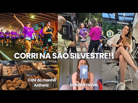 MEU VLOG MAIS SURREAL: São Silvestre, Presentes de Natal, Café da manhã Astheric, Cortei o cabelo