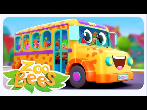 Wheels On The Bus, Vehicle Songs and Nursery Rhymes for Kids