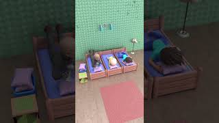 The fan blew the pillows away