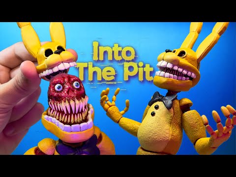 Как сделать СПРИНГБОННИ из FNaF INTO THE PIT из полимерной глины★Clay tutorial