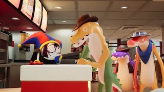 THE AMAZING DIGITAL CIRCUS - Ep4: Mascarada en Spudsy's | Pomni & Gummigoo juntos [ESPAÑOL]