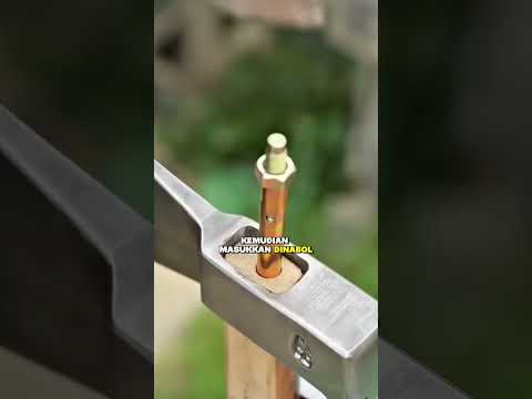 Cara pasang gagang kapak