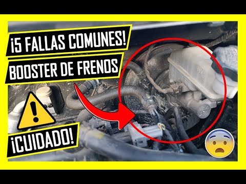 🔥5 Sintomas de Falla Del BOOSTER De FRENOS Dañado o Fallando🔥