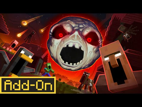 Lunar Moon Addon Minecraft PE/Bedrock 1.21 - Addon de Mobs Terroríficos en Minecraft PE Mods
