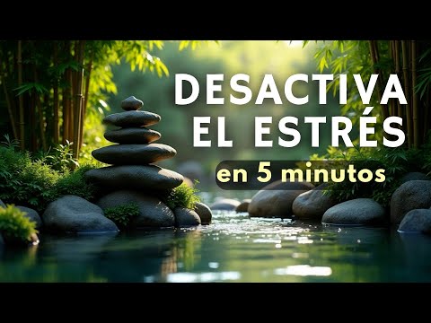 MEDITACIÓN DE 5 MINUTOS PARA ELIMINAR EL ESTRÉS | Meditación guiada para relajarte rápido 🧘🏻‍♀️