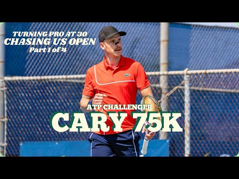 My Best Tennis Of The Year At The Cary Challenger (vs Nakagawa and Kypson) | US Open Chase
