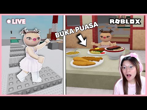 MENUNGGU WAKTU BUKA PUASA SAMBIL MAIN TOWER ?!! [PUASA TOWER ROBLOX INDONESIA]