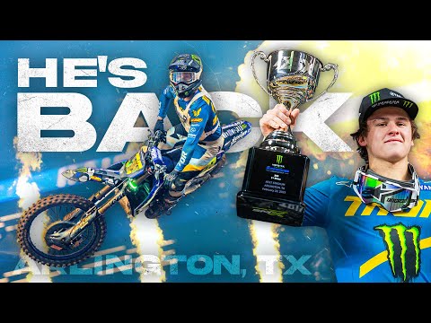 He's Back! Monster Energy Supercross Round 7 – Arlington