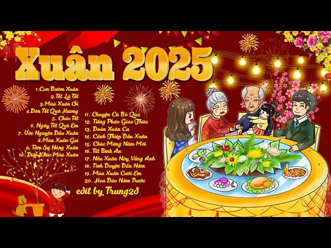 LK NHẠC XUÂN 2025 REMIX - LK Nhạc Tết 2025 Cha Cha Cha Remix Hay Nhất 2025 ❤️ Con Bướm Xuân