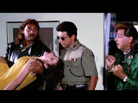 इंस्पेक्टर जी इसने मेरे बेहेन के इज्जत पे हाथ डाला|Sunny Deol,Amrish Puri|Vishwatma |Bollywood Scene