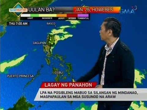 Lpa Na Posibleng Mabuo Sa Silangan Ng Mindanao Magpapaulan Sa Mga