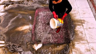 The dirtiest shaggy carpet struggle