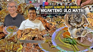 Most Wanted "SINIGANG ULO-ULO at MATA ng TUNA", Ang NANAY na SINIGANG QUEEN ng San Andres Bukid!