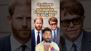 Harry tiene que pagar 13 millones de dólares al Daily Mail