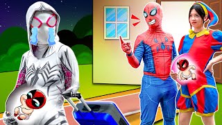 SUPERHERO's Story || Spider Girl Thinks Spiderman Cheated… But It’s All Joker’s Plan! 🎭💔