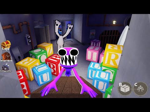 ATUALIZOU! ESSA É A VERDADEIRA FORMA DO MONSTRO ROXO E MONSTRO BRANCO CHAPTER 2 RAINBOW FRIENDS
