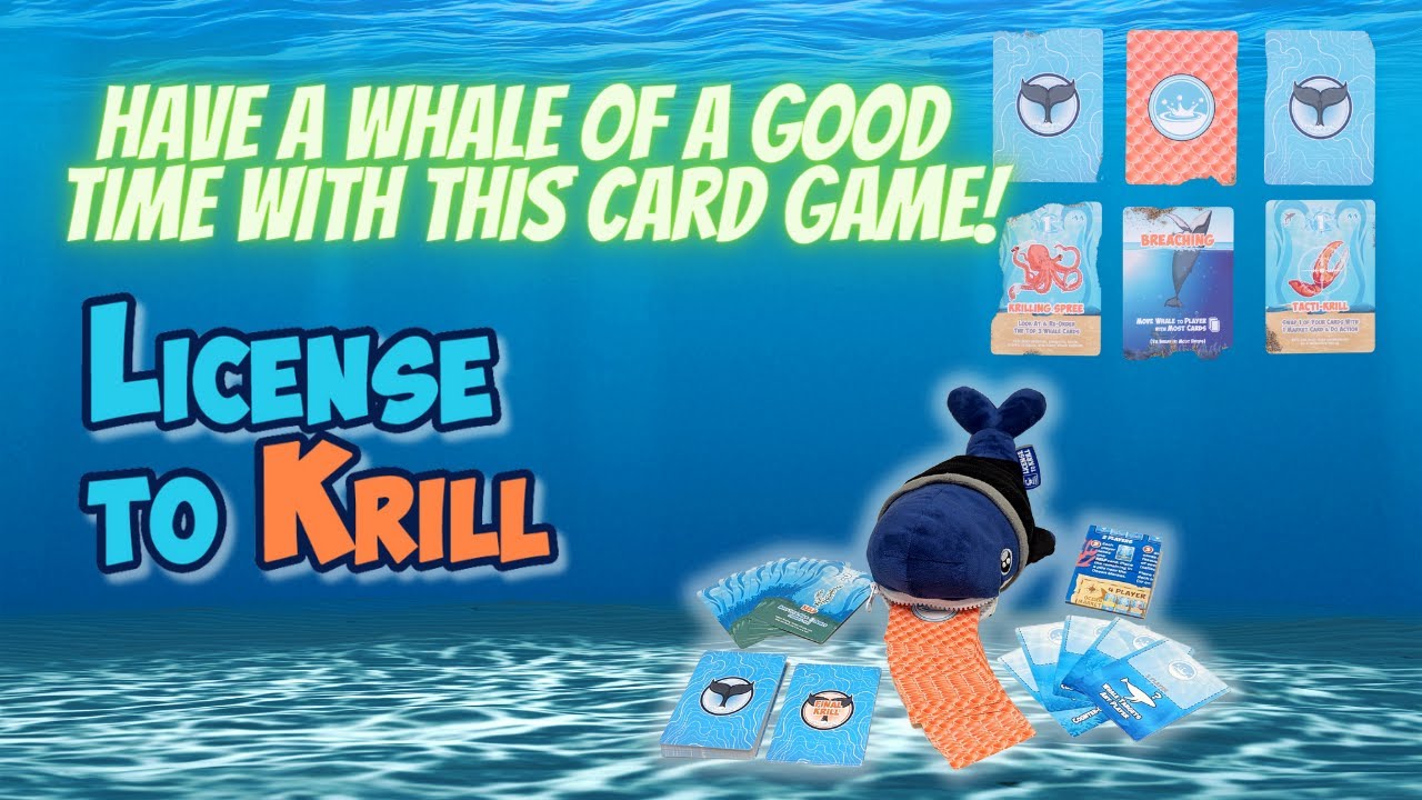 Have a WHALE of a good time with this awesome #cardgame !