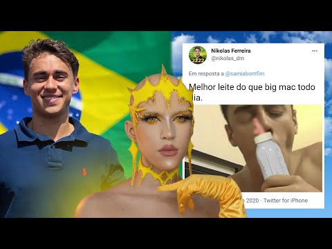 Vaza vídeo gay do deputado bolsonarista e insuportável Nikolas Ferreira
