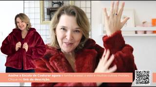 Passo a passo do casaco com pelo falso | Série casacos de inverno