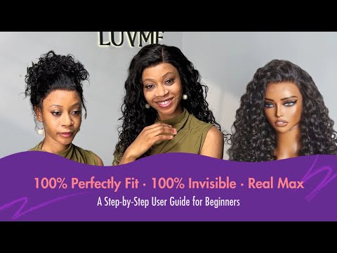 Step-by-Step User Guide for Beginners💜100% Perfectly Fit · 100% Invisible · Real Max #luvmehair