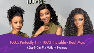 Step-by-Step User Guide for Beginners💜100% Perfectly Fit · 100% Invisible · Real Max #luvmehair