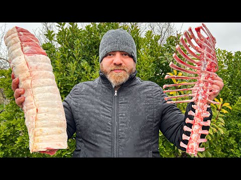 Unique Way of Cutting LAMB for an Unusual and Delicious MEATLOAF