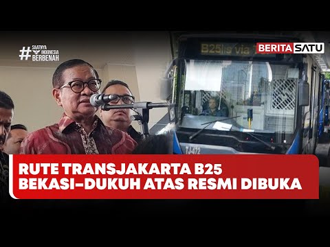 Pramono Anung Resmikan Rute B25 Bekasi–Dukuh Atas #Beritasatu