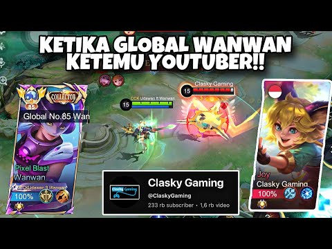 INI KAN YANG KALIAN CARI! MATCH WANWAN GW KETEMU SI LAPET CLASKY GAMING! MATCH SERU NI BOY